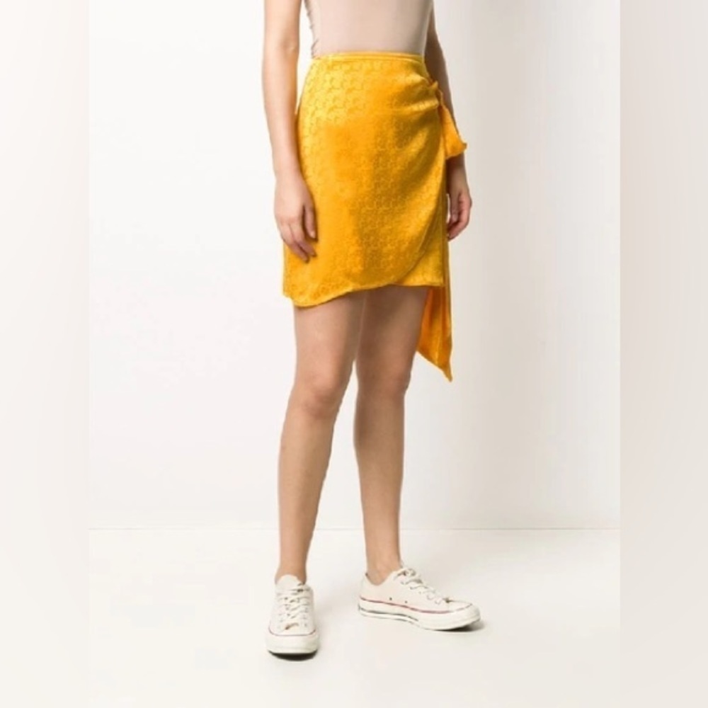 The Andamane Camilla Floral Jacquard Mini Skirt